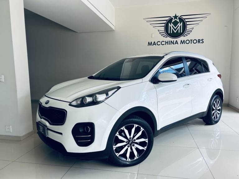 KIA MOTORS - SPORTAGE - 2017/2018 - Branca - R$ 95.990,00