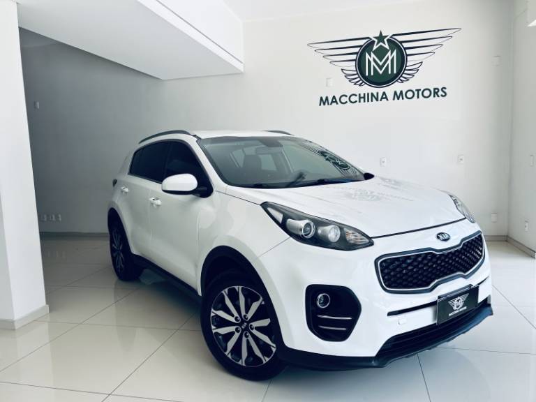 KIA MOTORS - SPORTAGE - 2017/2018 - Branca - R$ 95.990,00