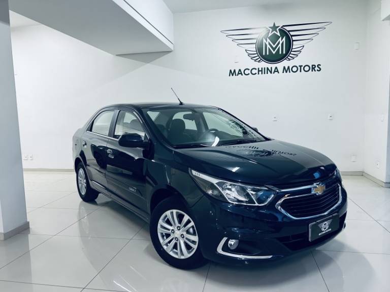 CHEVROLET - COBALT - 2017/2018 - Azul - R$ 58.990,00