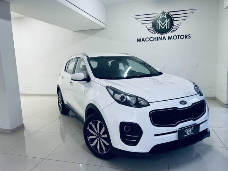 KIA MOTORS - SPORTAGE - 2017/2018 - Branca - R$ 97.990,00