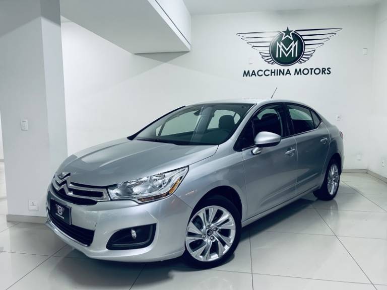 CITROËN - C4 LOUNGE - 2015/2016 - Prata - R$ 52.990,00