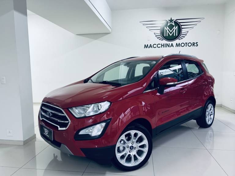 FORD - ECOSPORT - 2018/2019 - Vermelha - R$ 77.990,00