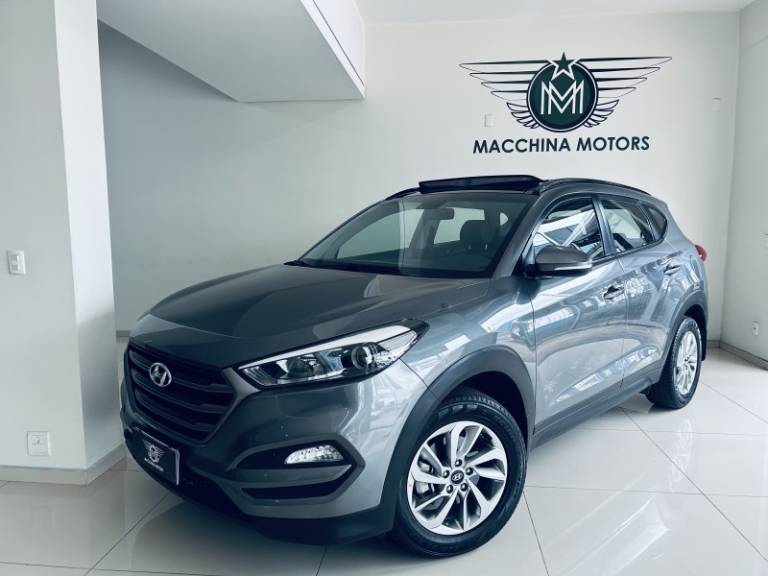 HYUNDAI - TUCSON - 2017/2018 - Cinza - R$ 98.990,00