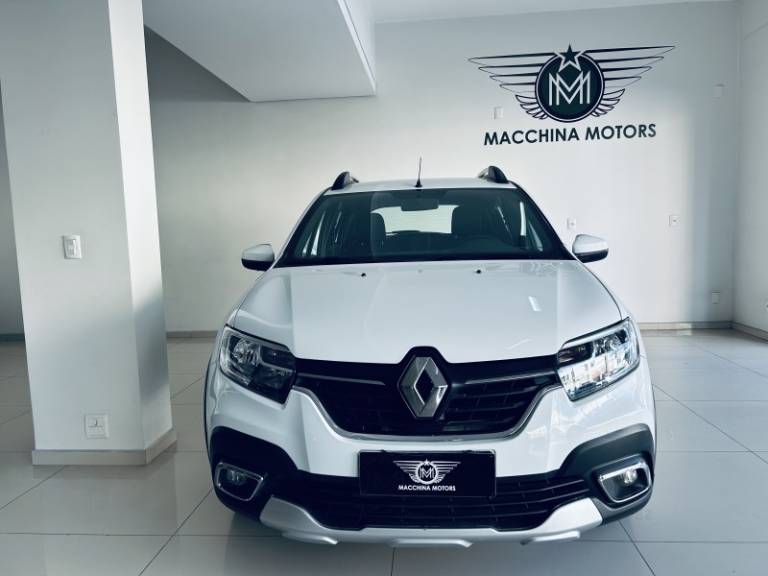 RENAULT - SANDERO - 2020/2021 - Branca - R$ 64.990,00