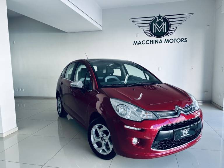 CITROËN - C3 - 2016/2017 - Vermelha - R$ 52.990,00