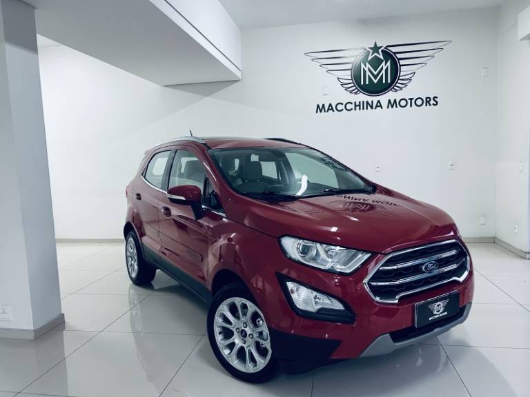 FORD - ECOSPORT - 2018/2019 - Vermelha - R$ 77.990,00