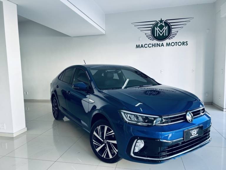 VOLKSWAGEN - VIRTUS - 2023/2023 - Azul - R$ 111.990,00